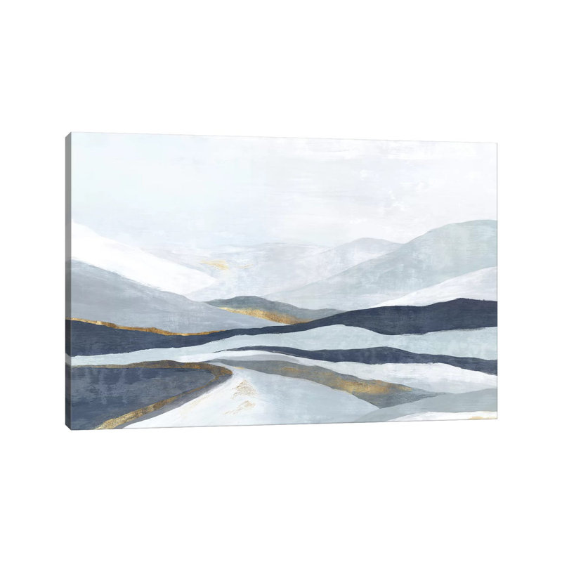 "Far Away Land I" par Eva Watts - impression sur toile tendue, H 18 po x l 26 po x P 1,5 po