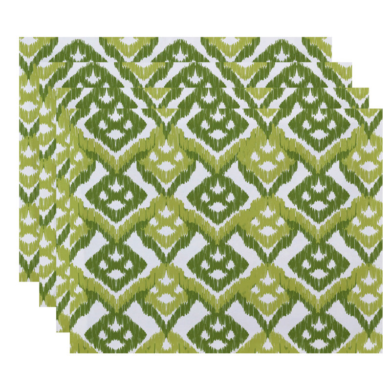 Ensemble de napperons 4 pièces Groth, Vert