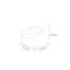 Semi-circular curved light luxury sofa