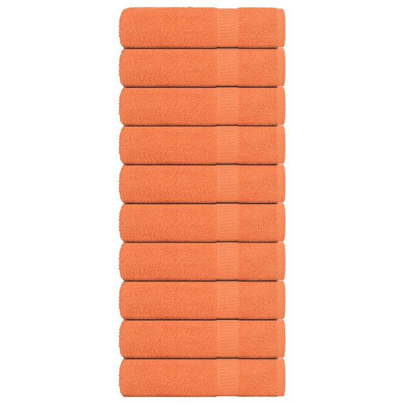 Resheda 100% Cotton Bath Towel, Orange