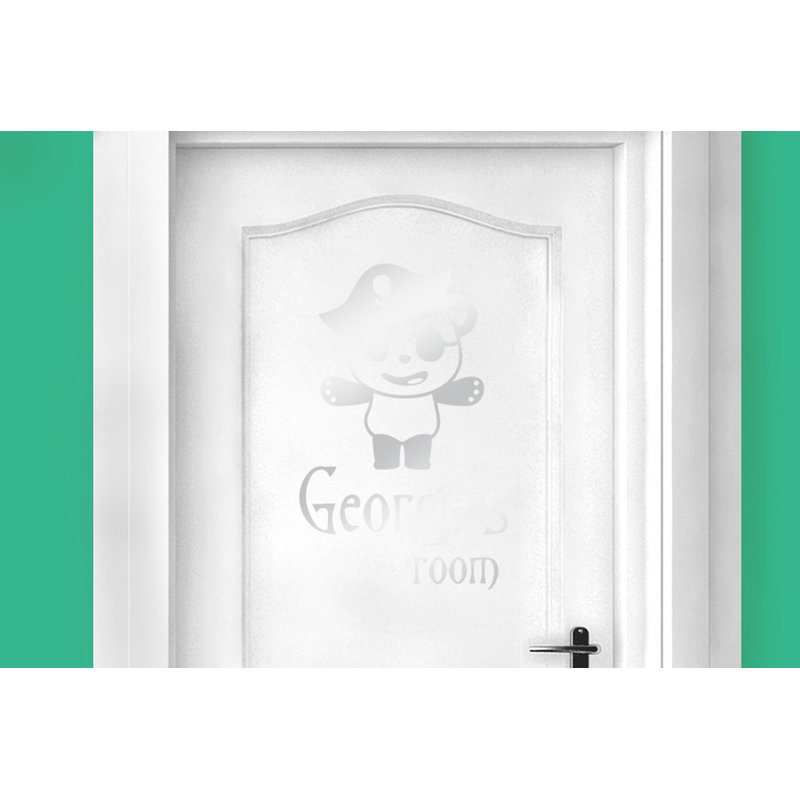 Wall Decal, Shiny Silver