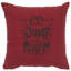 Coussin Wooded River Image - Jump in Lake - Coton taupe-694579847