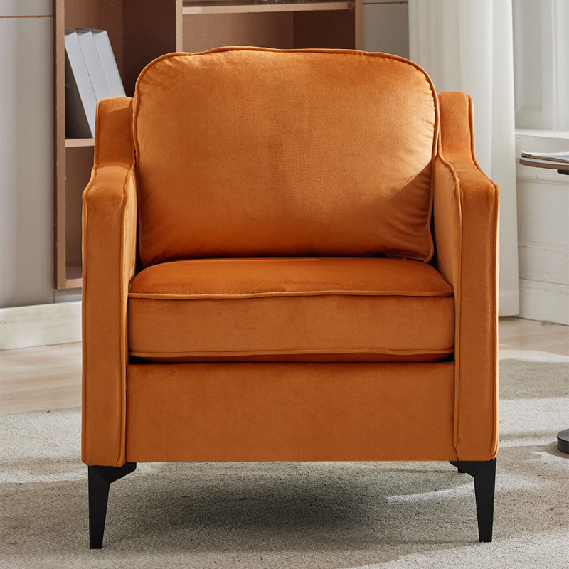 Single Armchair, Orange