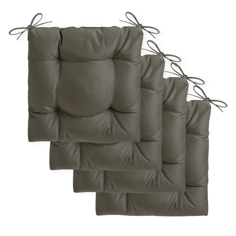 Coussin de siège d'intérieur, gris
