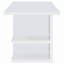 Bureau d'écriture blanc à 4 tablettes