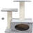 TRIXIE Valencia 28" Cat Tree, 3-Level Cat Tower, Sisal Scratching Posts, Plush Condo and Platforms, Dangling Cat Toy