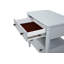 Table de chevet ouverte avec 2 tiroirs-1194344625