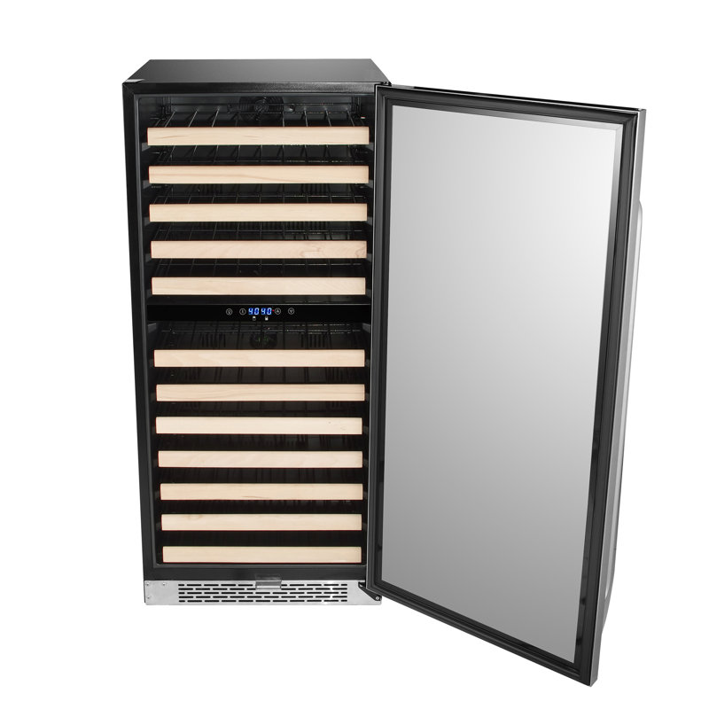 Whynter 92 Bottle Dual Zone Built-In Wine Refrigerator