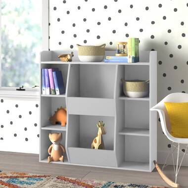 Thure Kids 47.5 Art Desk with Optional Hutch Mack & Milo Color: Dove Gray