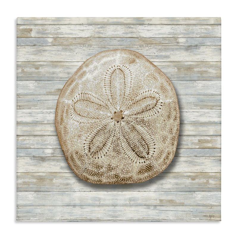 Sand Sand sur toile Shiplap, design par Amber Sterling, H 17 po x l 17 po