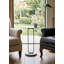 Table de bout Monoloop / Stanza argent antique