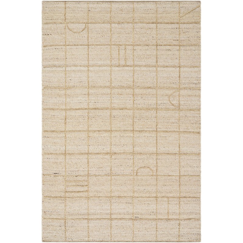 Wool Plaid Indoor Rug, Rectangle 8' x 10'