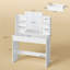 Belua Dressing Table with Mirror