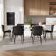 Chaise d'appoint rembourrée Modern (ensemble de 2)-171374285-171374320