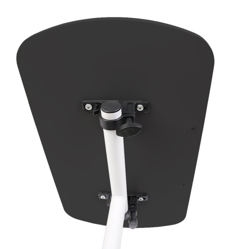 Quashanna 59.2cm H x 32cm W Laptop Cart, Black