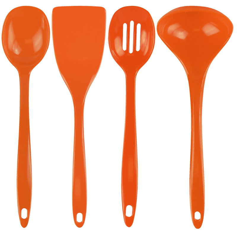 Ensemble d’ustensiles 5 pièces, Orangé