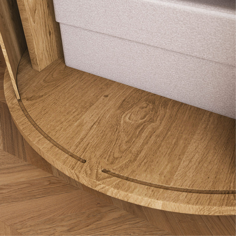 Table de bout cylindrique Mid Century