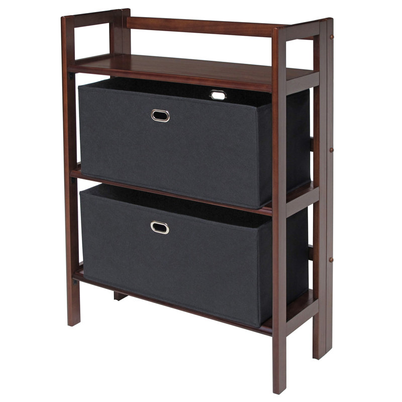 Gillard Bookcase, Brown/Black