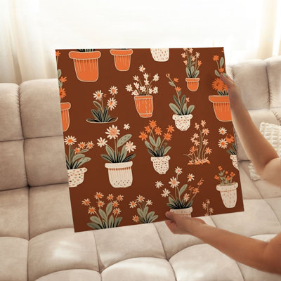 «Botanical Fall Botanical Plants I Cottage», reproduction d'art non encadrée