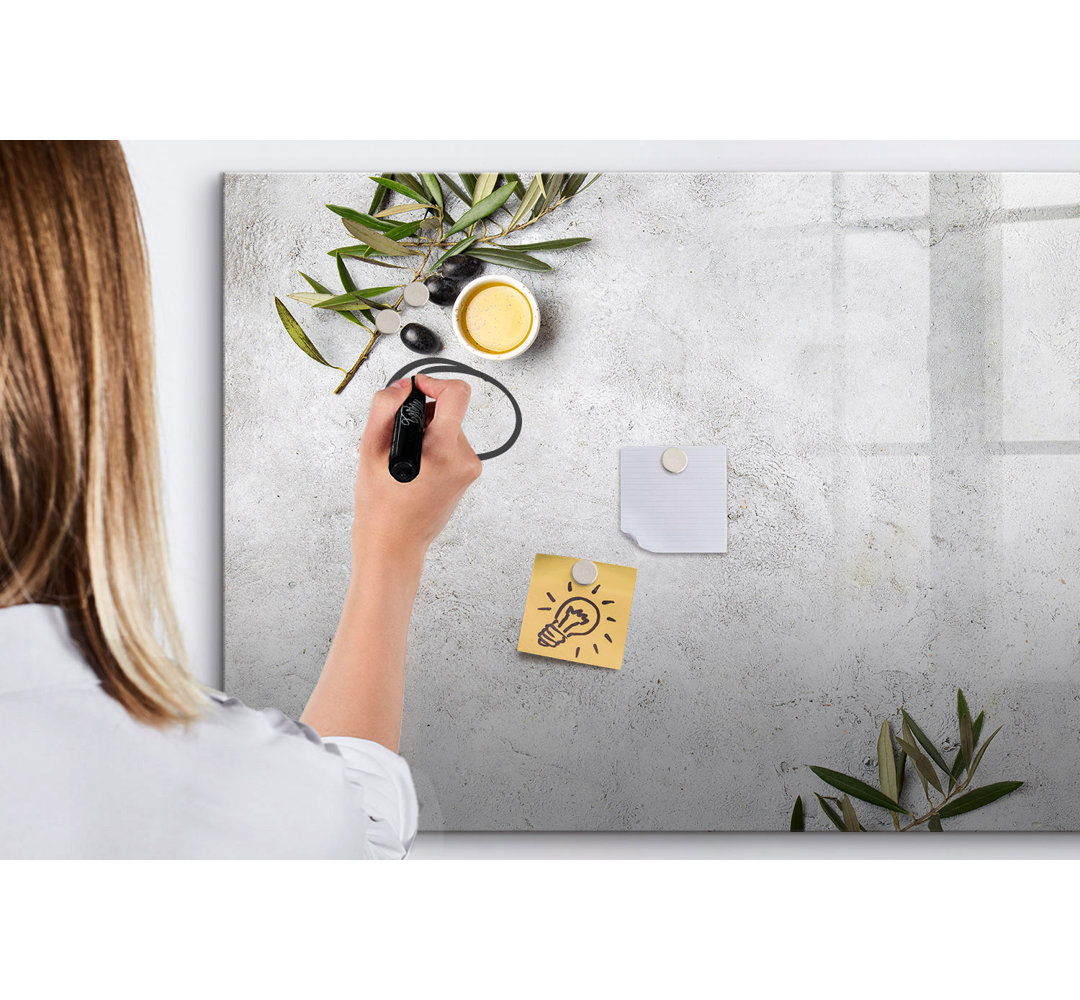 Magnetic Glass Dry Erase Board