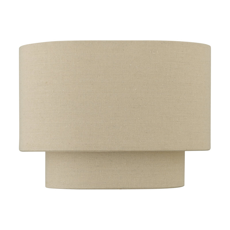Kiyo Flush Mounted Sconce, Antique Gold Leaf, Cream
