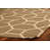 Wool Geometric Area Rug in Sage
