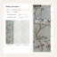 Papier peint floral traditionnel