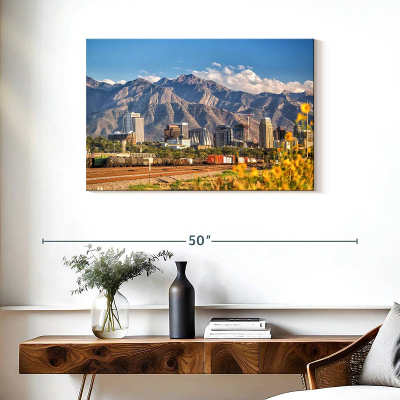 Hannes, centre-ville de Salt Lake City, H 24 po x l 36 po