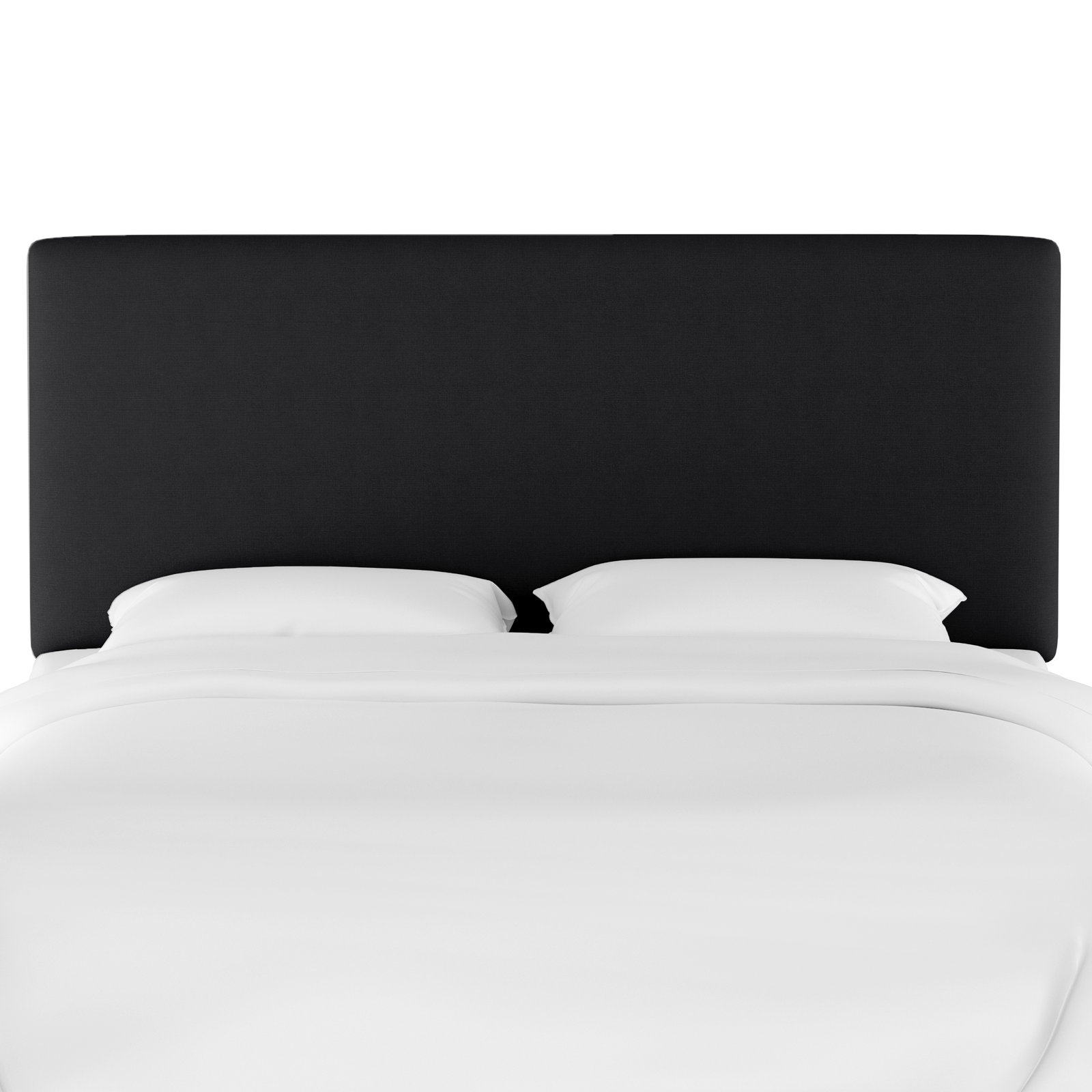 Eisley Upholstered Headboard, California King, Classic Black Linen