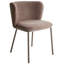 Charlett 15.7cm H Velvet Upholstered Upholstered Back Side Chair-72137584