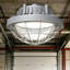 1 luminaire industriel DEL 80 W à intensité variable 5000 K, antidéflagrant, avec support en U, pour milieux humides (lot de 1)