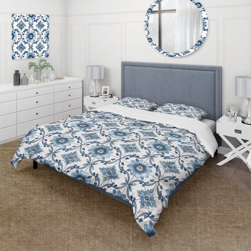 Ensemble de housse de couette Farmhouse, Housse de couette très grand + 2 taies décorativ