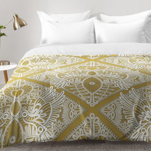 Ensemble d'édredon Sharon Turner, Édredon pour lit simple TG + 1 taie décorative