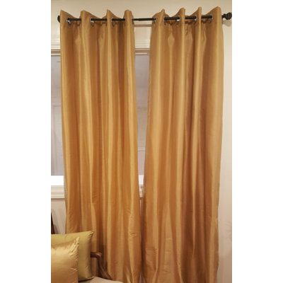 Eury Semi Sheer Curtain Single Panel