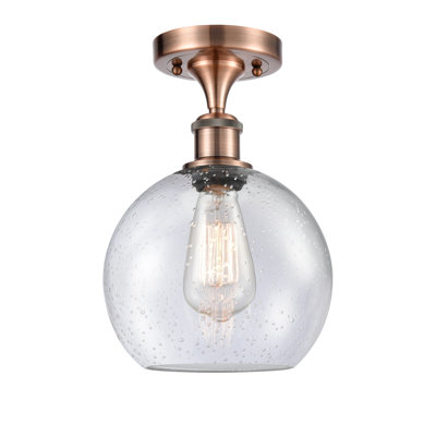 Cindi Glass Semi Flush Mount