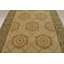 Tapis de zone en laine 6 pi 1 po x 9 pi à main one-of-kind noué la brown Vinci