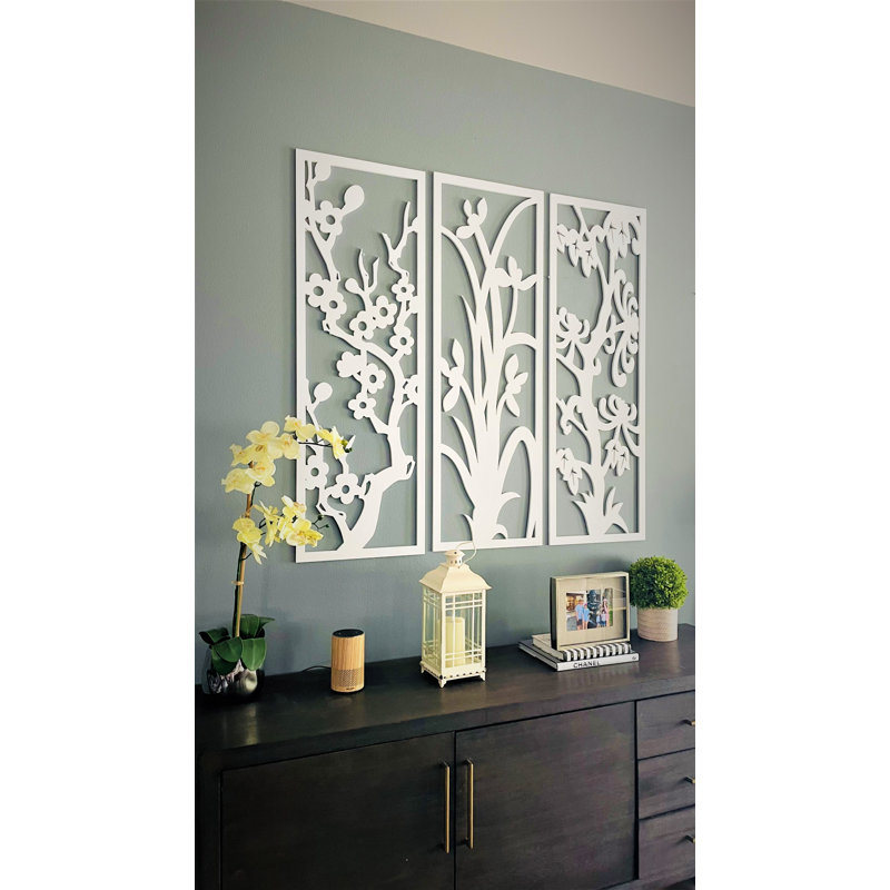 Ensemble de 3 décorations murales