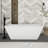 66" White Acrylic Freestanding Bathtub