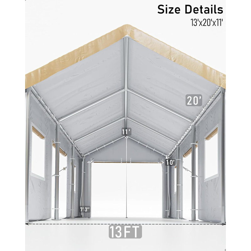 FXSGER Fabric Replacement Canopy