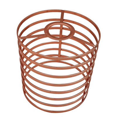 40.64cm H Metal Novelty Lamp Shade ( Uno ) in Rose