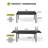 94.5" Aluminum Outdoor Extendable Dining Table