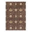 Hand Knotted Wool Floral Area Rug in Leafy Arbour Green-1956808127