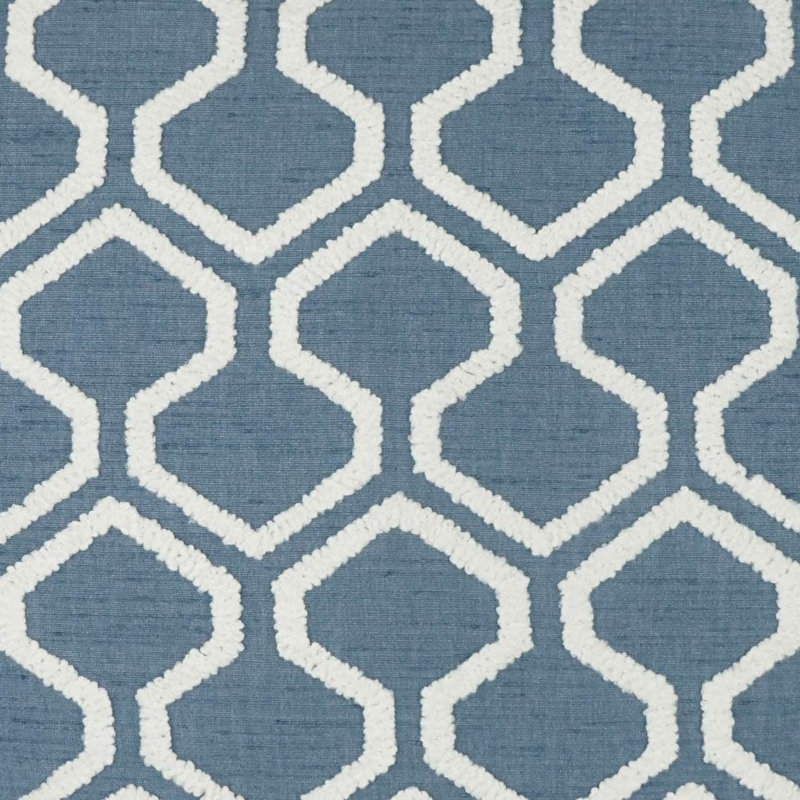 Raw Edges Pillow Cover & Insert, Square 24", Capri Geometric
