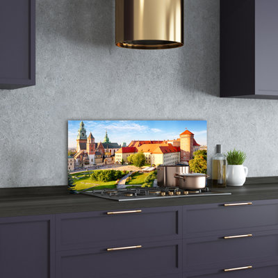 Lothridge 50cm W x 100cm L Glass Peel and Stick Panel