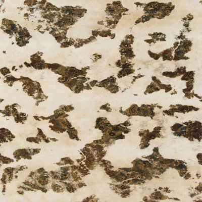Tapis décoratif multicolore à motif abstrait