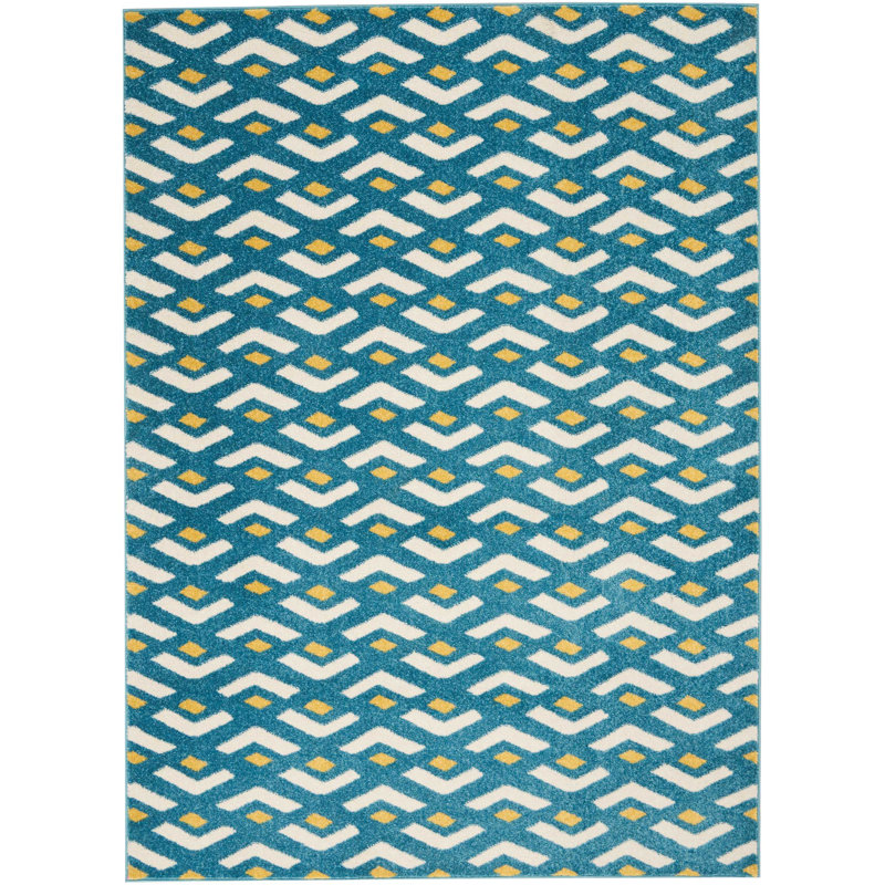 Jon-Michael Geometric Indoor Rug, Rectangle 5'3" x 7'3"