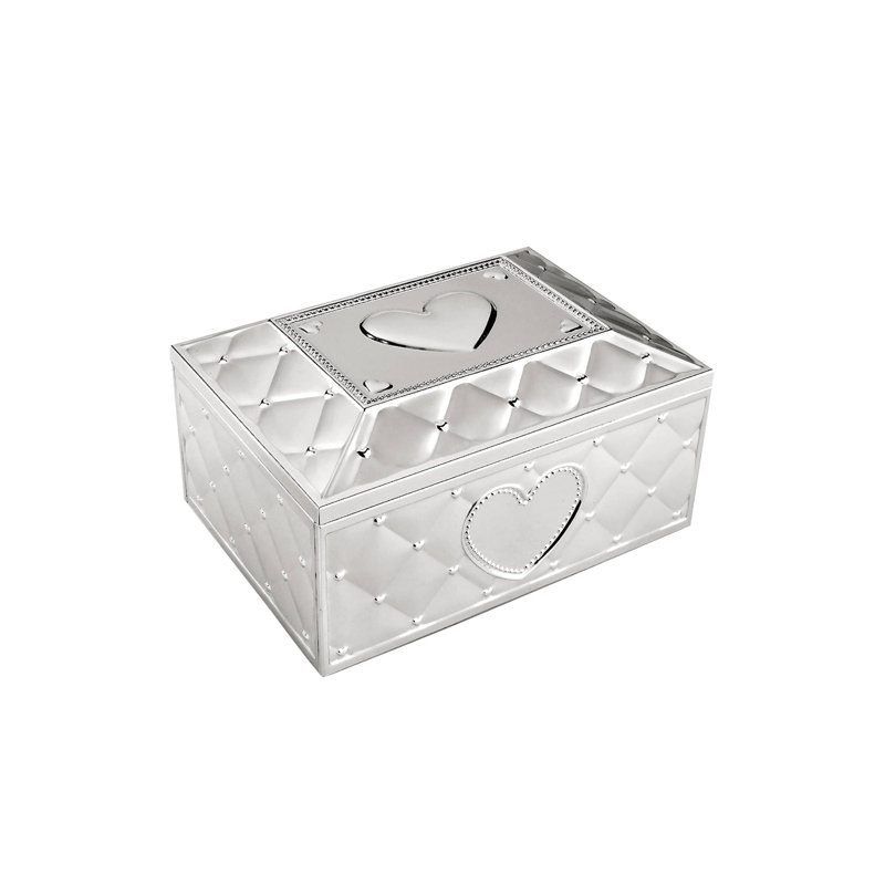 Childhood Memories Musical Ballerina Jewelry Box, Metallic