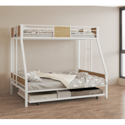 Hubbard Twin over Full Standard Bunk Bed with Trundle by Mason & Marbles -  9BF739F0E9534E30A6F0CE66332232A1