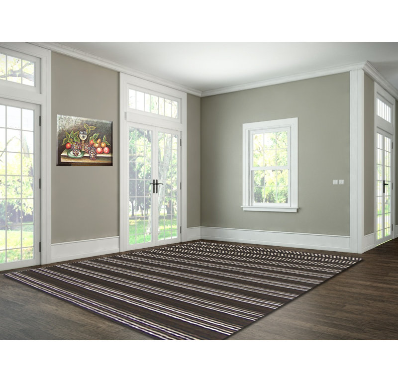 Cartersville Striped Indoor Rug, Rectangle 7'9" x 9'9"