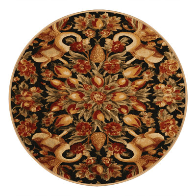 Tapis brun français lavable à la machine